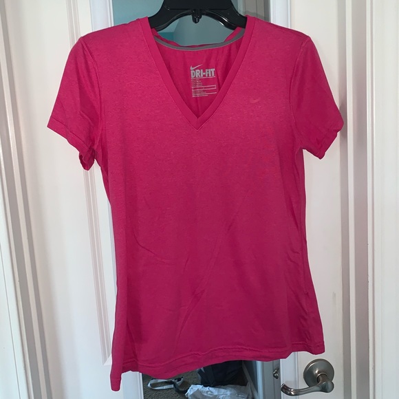 nike dri fit shirts v neck